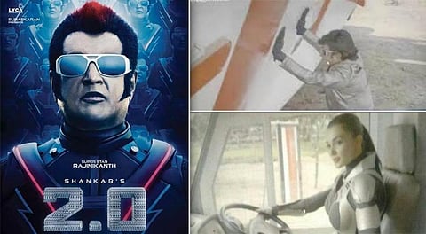 லீக் ஆனது ரஜினியின் 2.0 புகைப்படங்கள்