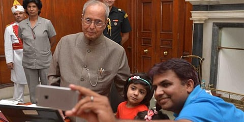 ஜனாதிபதி தொடங்கிய, ’மகளுடன் செல்ஃபி’!