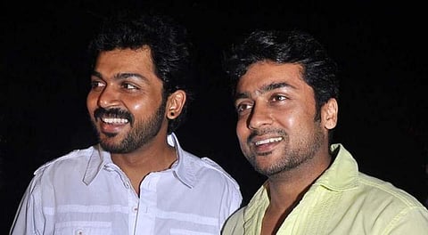 ஒரே படத்தில் இணையும் சூர்யா-கார்த்தி!