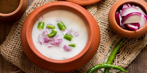 பழைய சோறு, பச்சை மிளகா... ஒரு பார்சல்!