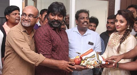 விஜய் சேதுபதியின் 96.. பூஜை போட்டு ஆரம்பிச்சாச்சு