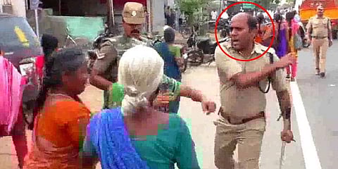 பெண்ணை தாக்கிய ஏஎஸ்பிக்கு பதவி உயர்வு