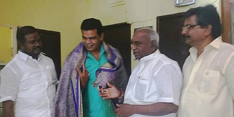 பாஜவில் சேர்ந்தார் வில்லன் நடிகர் பொன்னம்பலம்!