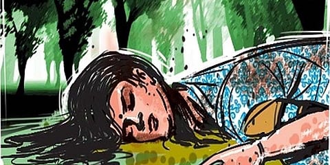 'சந்தேகத்தால் ஏற்பட்ட விபரீதம்' - மனைவியின் தலையில் கல்லைப்போட்டு கொன்ற கணவன்