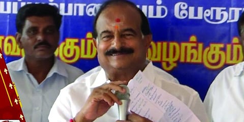25 முறை பழுதான மைக்: ஆத்திரமடைந்த அமைச்சர்