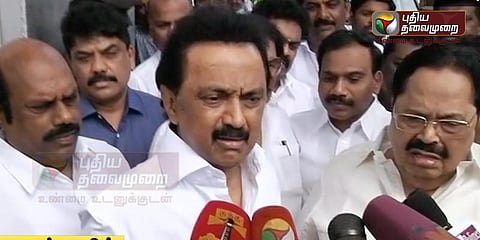 கூட்டுச் சேர்ந்து மூடி மறைத்தனர்... தேர்தல் ஆணையர் மீது ஸ்டாலின் குற்றச்சாட்டு