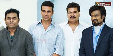 துபாயில் 2.0 படத்தின் ஆடியோ வெளியீட்டு விழா