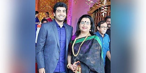 அம்பிகா மகன் ஹீரோவாகிறார்