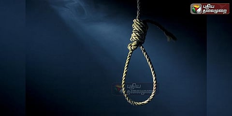 கிராம நிர்வாக அலுவலகம் முன்பு தூக்கில் தொங்கிய விவசாயி