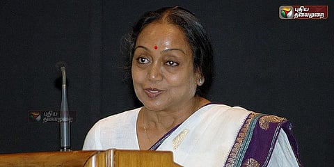 மக்களவையின் முதல் பெண் சபாநாயகர் - மீராகுமார்