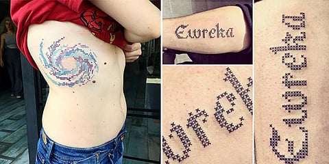 இளைஞர்களிடம் ட்ரெண்ட் ஆகும் புது பேஷன் ‘தோல் மேல் தையல்’