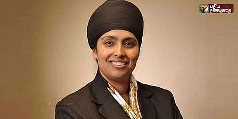 கனடாவின் டர்பன் கட்டிய முதல் பெண் நீதிபதி