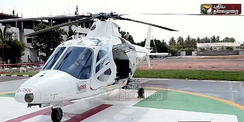 பறந்தது ஏர் ஆம்புலன்ஸ்...