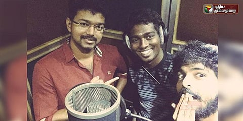 விஜயின் மெர்சல் படத்தில் பாட்டு பாடிய ஜி.வி.பிரகாஷ்