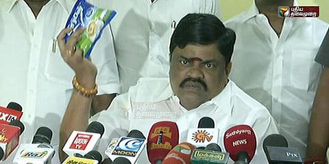 கலப்படப் பால் பிரச்னையால் கொலை மிரட்டல் வருகிறது: ராஜேந்திர பாலாஜி