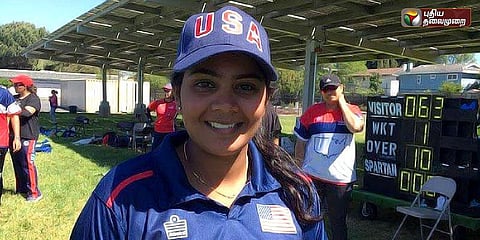 அமெரிக்க கிரிக்கெட் அணியில் இடம்பிடித்த தெலங்கானா வீராங்கனை
