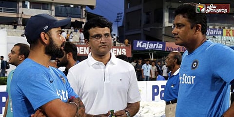 கும்ப்ளே-கோலி விவகாரம் சரியாகக் கையாளப்படவில்லை: கங்குலி