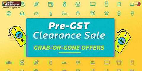 ஜி.எஸ்.டியால் மழையாய் பொழியும் சலுகைகள் - மகிழ்ச்சியில் ஷாப்பிங் பிரியர்கள்
