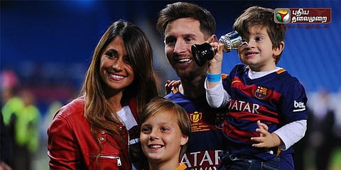 இரண்டு குழந்தைகளுடன் காதலியை கரம்பிடிக்கிறார் மெஸ்ஸி