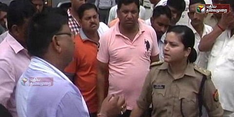 துணிச்சலான பெண் போலீஸ் அதிகாரியை பந்தாடிய பாஜக அரசு