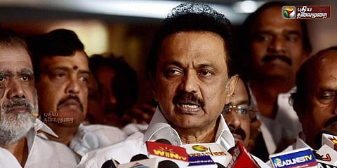 ஜிஎஸ்டியை ஆதரித்து மக்களுக்கு துரோகம்: ஸ்டாலின்