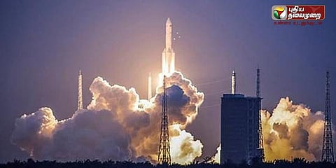 ஏவப்பட்ட சில நிமிடங்களிலேயே வெடித்து சிதறிய ராக்கெட்