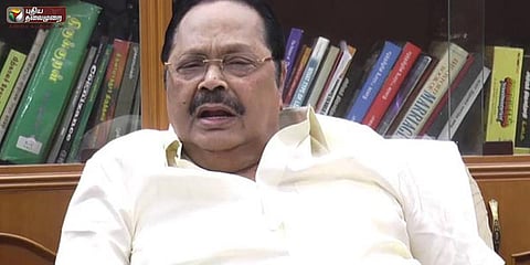 போதைப் பொருள் விற்ற பணத்தை பங்கு போட்டவர் விஜயபாஸ்கர்: துரைமுருகன் குற்றச்சாட்டு