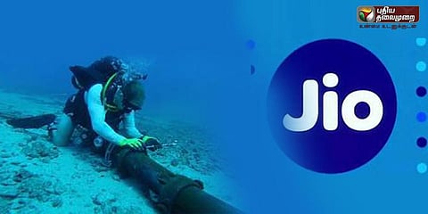 கடல்தாண்டி அசுர வேகத்தில் வரும் இண்டர்நெட்.. இது ஜியோ ஸ்டைல்!