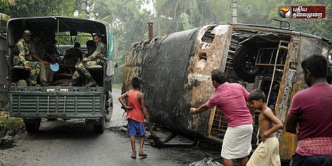 பேஸ்புக் பதிவு சர்ச்சை: மேற்கு வங்கத்தில் மீண்டும் கலவரம்!