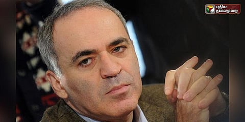 12 ஆண்டுகளுக்குப் பிறகு மீண்டும் களமிறங்கும் காஸ்பரோவ்