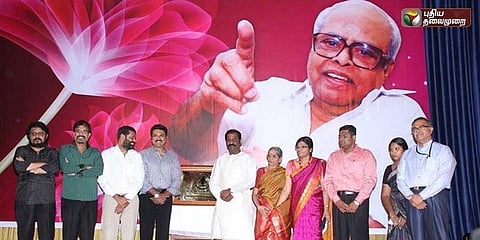 இயக்குநர் சிகரம் கே.பாலச்சந்தருக்கு நன்னிலத்தில் சிலை திறப்பு