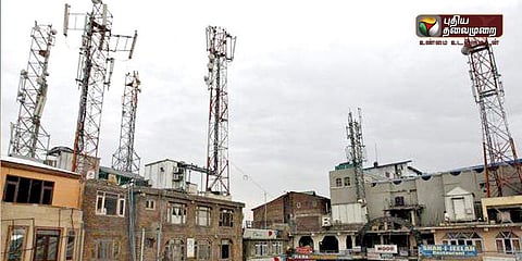 மீண்டும் ஜம்முவில் செல்போன் இணைய சேவைநிறுத்தம்