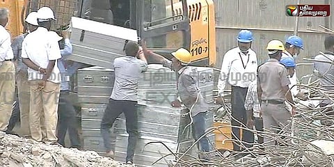 சென்னை சில்க்ஸ் நகைப் பெட்டகம் மீட்பு