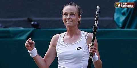 விம்பிள்டனில் ஸ்லோவாக்கியா வீராங்கனை சாதனை