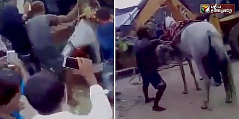 மாப்பிள்ளை ஊர்வலத்தில் மணமகனுக்கு நிகழ்ந்த சோகம்