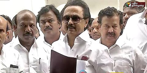 மாணவர்களுக்கு தமிழக அரசு மன்னிக்க முடியாத துரோகம் : மு.க.ஸ்டாலின் குற்றச்சாட்டு