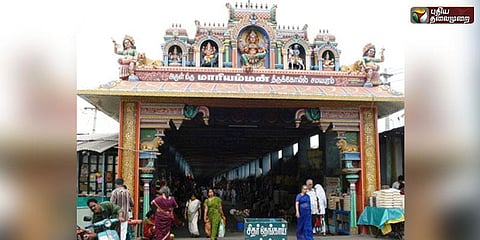 சமயபுரம் கோவிலில் ரூ.14 கோடிக்கு நவீன வளாகம்: அமைச்சர் தகவல்