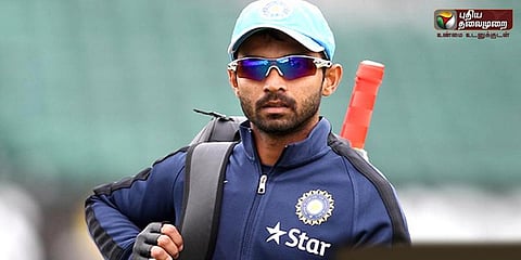 துணை கேப்டன், தண்ணீர் கொடுக்கலாமா? ரஹானே சிரிப்பு