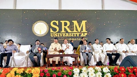 ஆந்திராவில் எஸ்ஆர்எம் பல்கலைக்கழகம்.... மாணவர்கள் நலன் காக்கும் திட்டங்கள் அறிவிப்பு