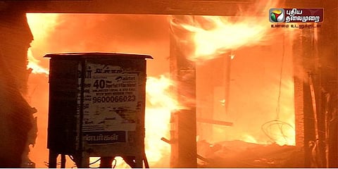 சென்னையில் பயங்கர தீ விபத்து: தீயணைப்பு வீரர் உயிரிழப்பு; 32 பேர் காயம்