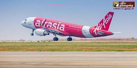 மீண்டும் ஏர் ஏசியா விமானத்துக்கு சோதனை: உயிர் தப்பிய 174 பயணிகள்