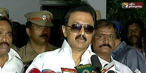 போதிய அளவில் சிகிச்சை அளிக்கவில்லை:மு.க.ஸ்டாலின் குற்றச்சாட்டு