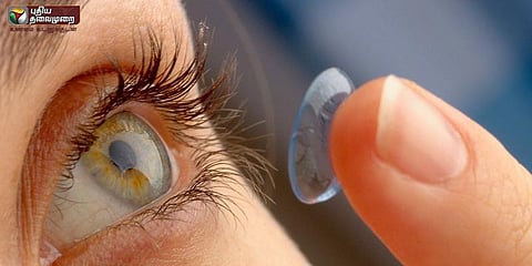 மூதாட்டி கண்ணில் சிக்கியிருந்த 27 கான்டாக்ட் லென்ஸ்