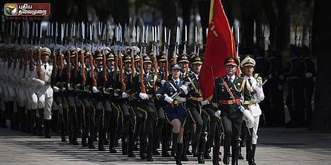 இந்திய எல்லை அருகே சீனா போர் பயிற்சி!