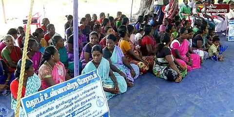 ஃபேஸ்புக், வாட்ஸ்அப் மூலம் ஒருங்கிணைந்தவர்கள் ஓஎன்ஜிசி-க்கு எதிராக போராட்டம்