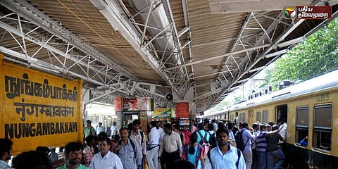 நுங்கம்பாக்கம் ரயில் நிலையத்தில் 14 சிசிடிவி கேமராக்கள்