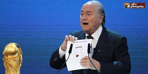உலகக்கோப்பை கால்பந்து போட்டிகள் கத்தாரில் நடக்க அரபு நாடுகள் எதிர்ப்பு?