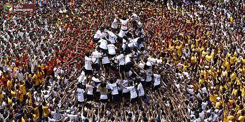 மனிதப் பிரமிடு சாகச விளையாட்டா? கோர்ட் கேள்வி