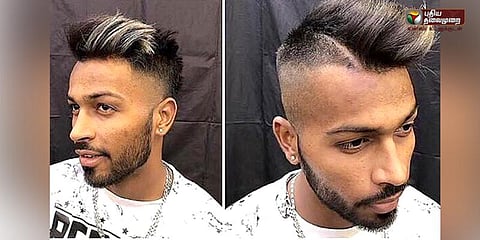 புது ஹேர் ஸ்டைலில் ஹர்திக் பாண்ட்யா