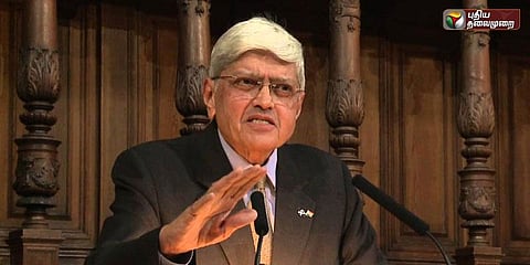 வேட்புமனு தாக்கல் செய்தார் கோபாலகிருஷ்ண காந்தி